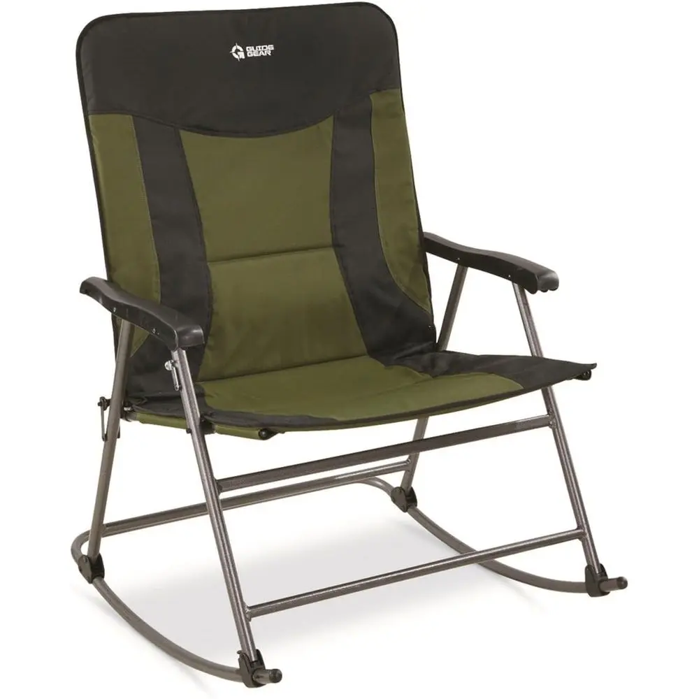 Outdoor Camping Rocker - كرسي تخييم هزاز محمول كبير الحجم