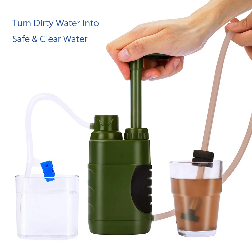 Outdoor Camping Direct - فلتر مياه خارجي للشرب المباشر، منقي