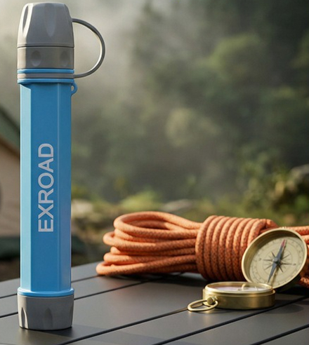 Outdoor Camping Direct - فلتر مياه شخصي محمول للشرب المباشر