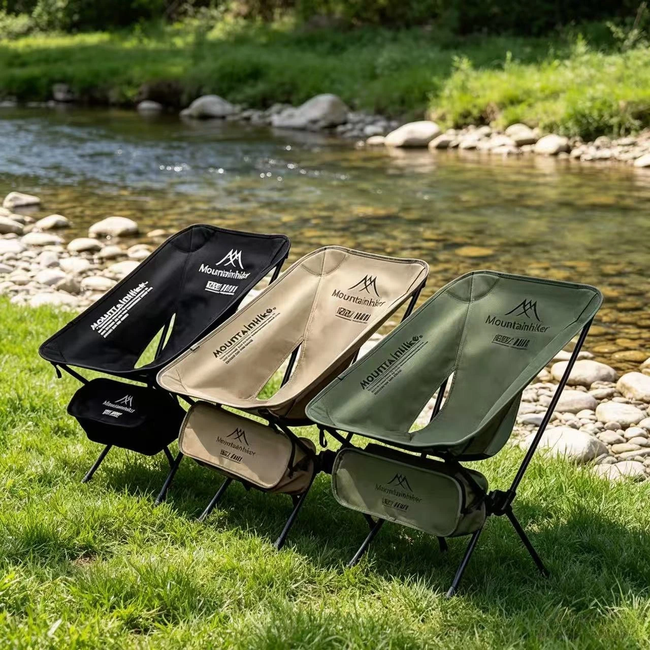 Outdoor Camping Loveseat - كرسي قمر قابل للطي خفيف الوزن