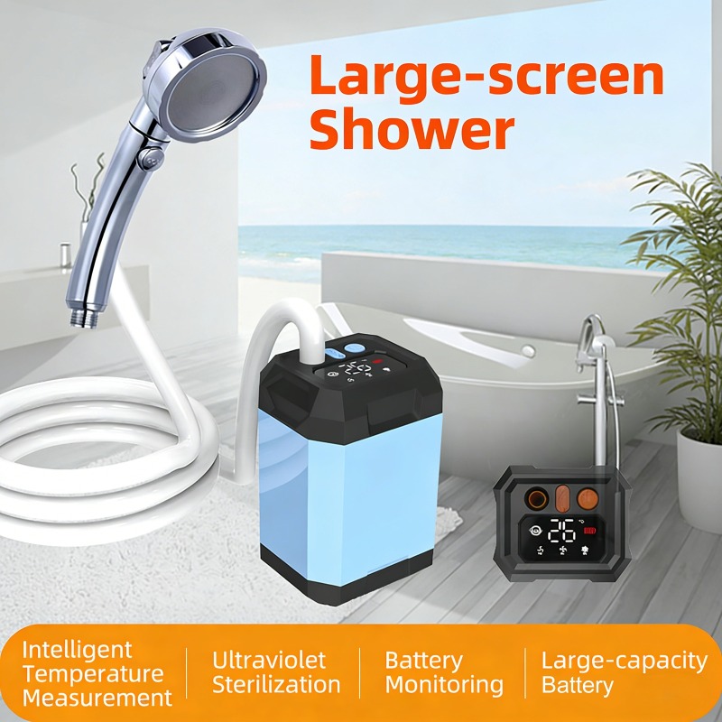 Portable Camping Shower - دش محمول للتخييم في الهواء الطلق