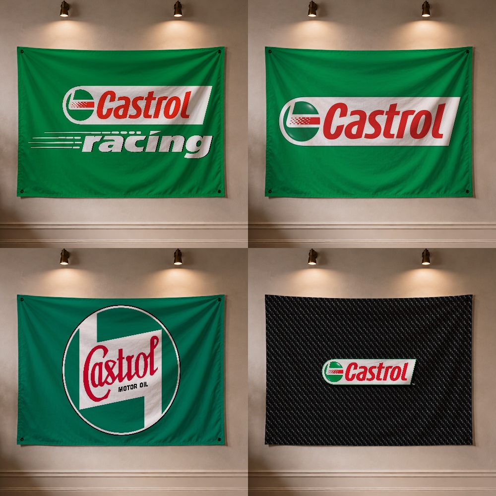 راية زينة لعلامة كاسترول موتور - مراجعة Outdoor Camping Brand وسعره