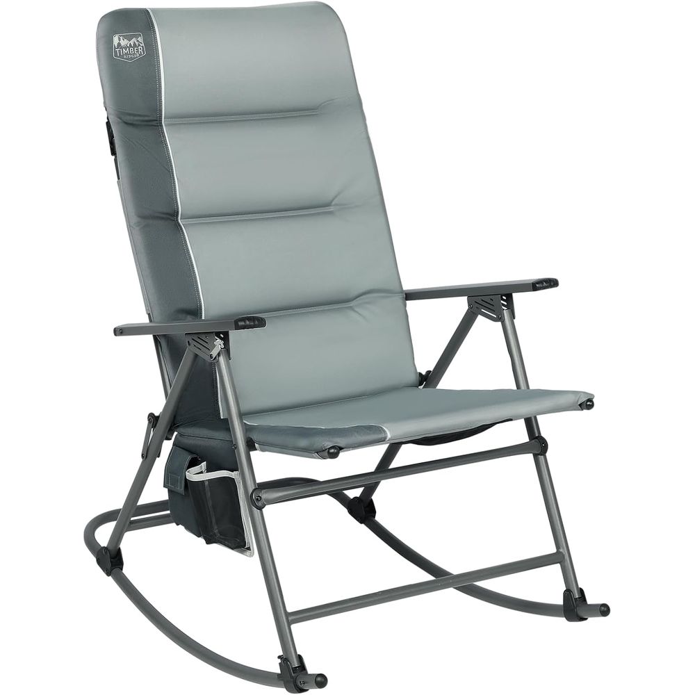 كرسي هزاز كبير الحجم للتخييم،  - مراجعة Outdoor Camping Rocker وسعره