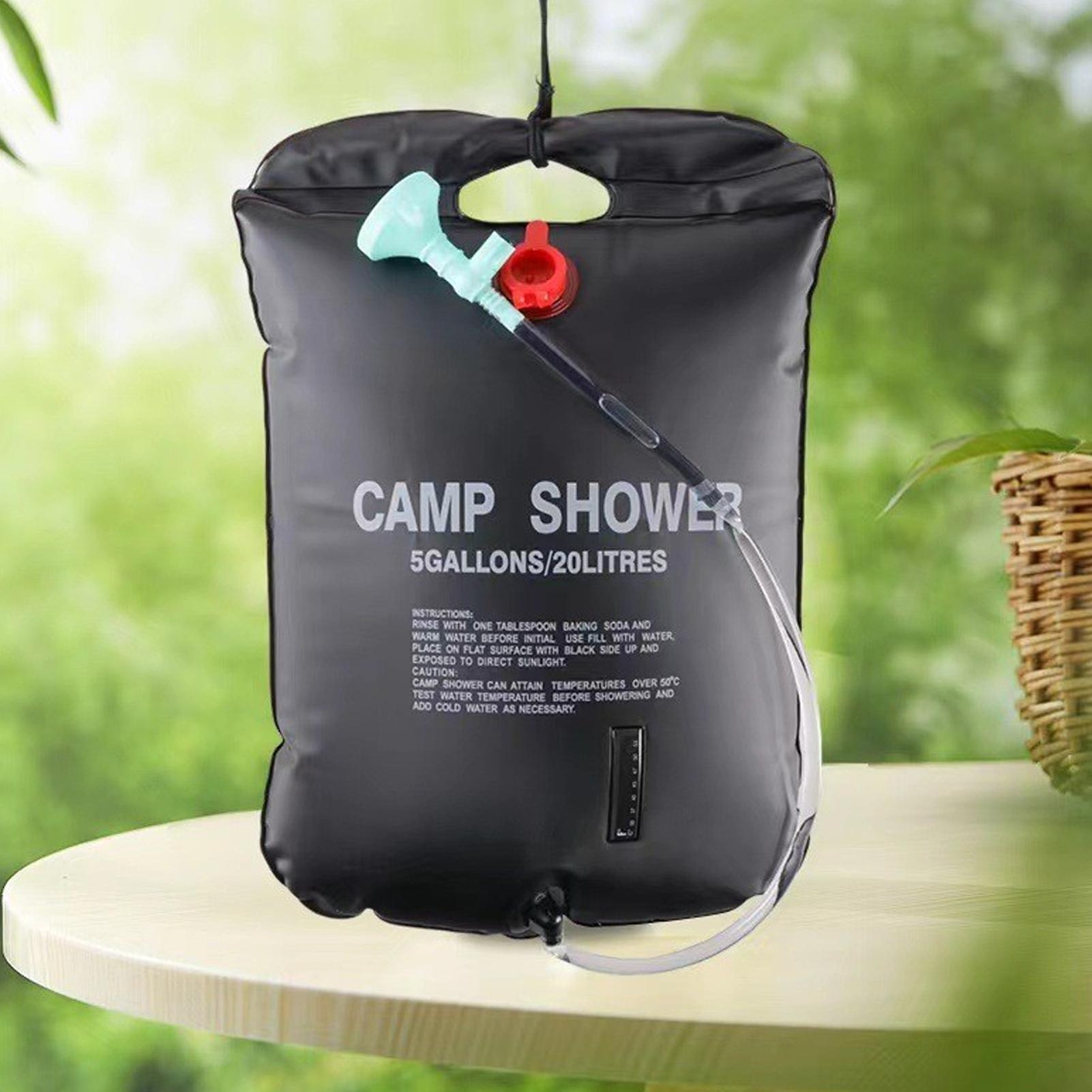 حقيبة استحمام خارجية، خزان ماء - مراجعة Outdoor Camping Hot Water Heater وسعره