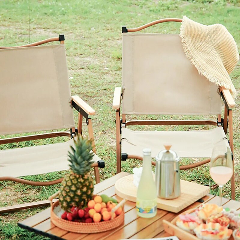 كرسي قابل للطي من خشب سبائك ال - مراجعة Outdoor Camping Loveseat وسعره