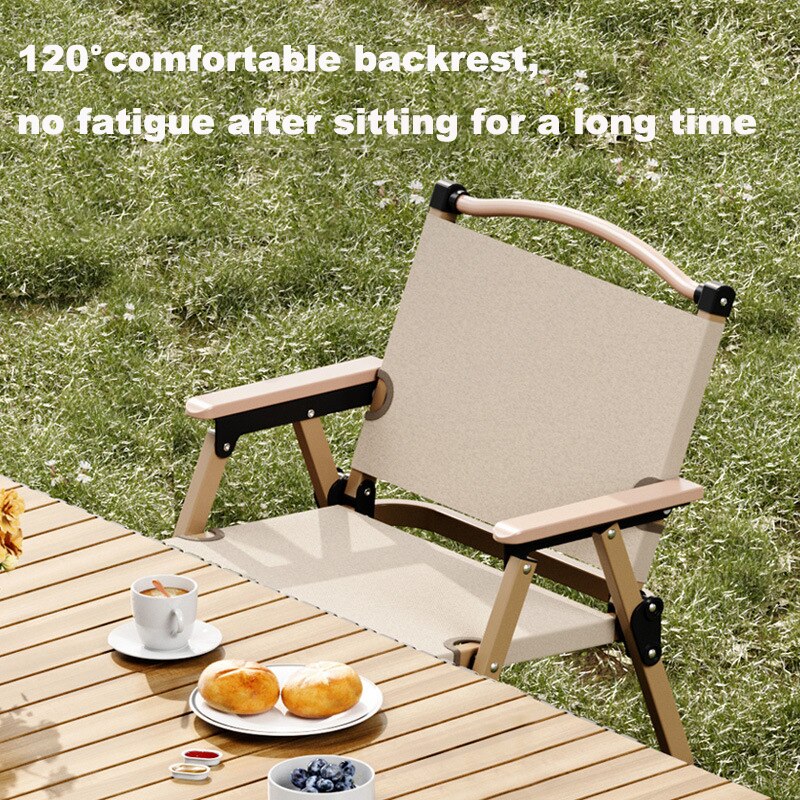 كرسي قابل للطي من خشب سبائك ال - مراجعة Outdoor Camping Loveseat وسعره