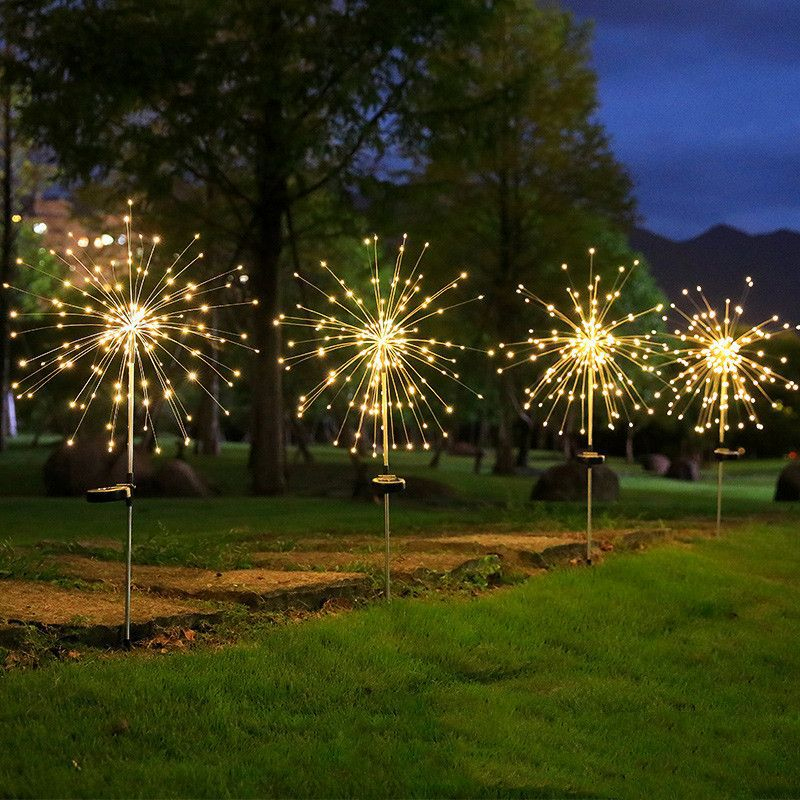 أضواء الألعاب النارية الشمسية  - مراجعة Outdoor Camping Lights String وسعره