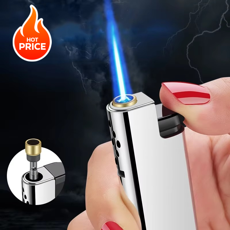 ولاعة جديدة مقاومة للرياح بلهب - مراجعة Outdoor Camping Direct وسعره