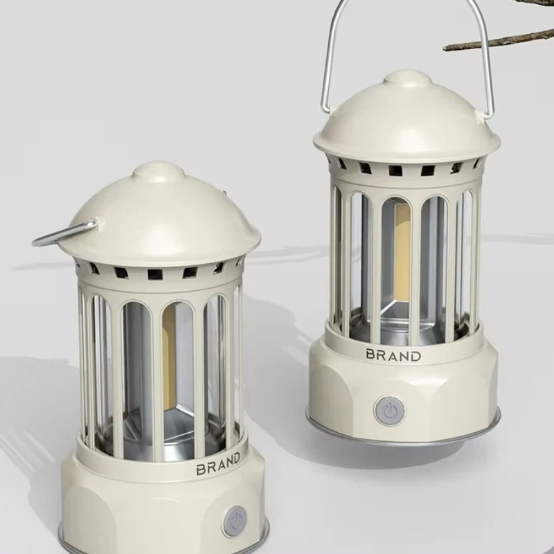 فانوس تخييم خارجي محمول بتصميم - مراجعة Battery Outdoor Camping وسعره