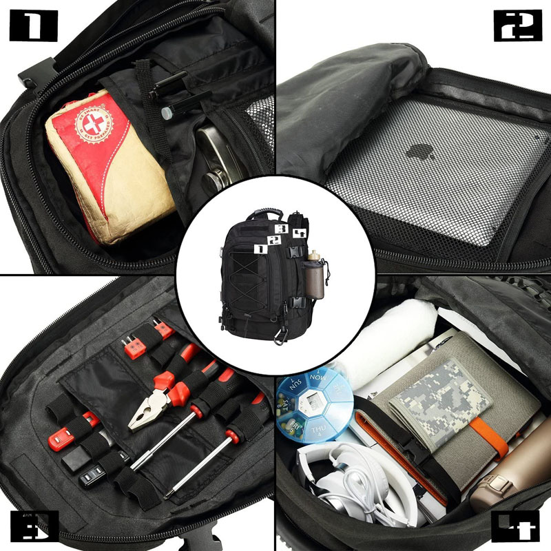حقيبة ظهر عسكرية للرجال سعة 65 - مراجعة Lightweight Backpack 65L وسعره