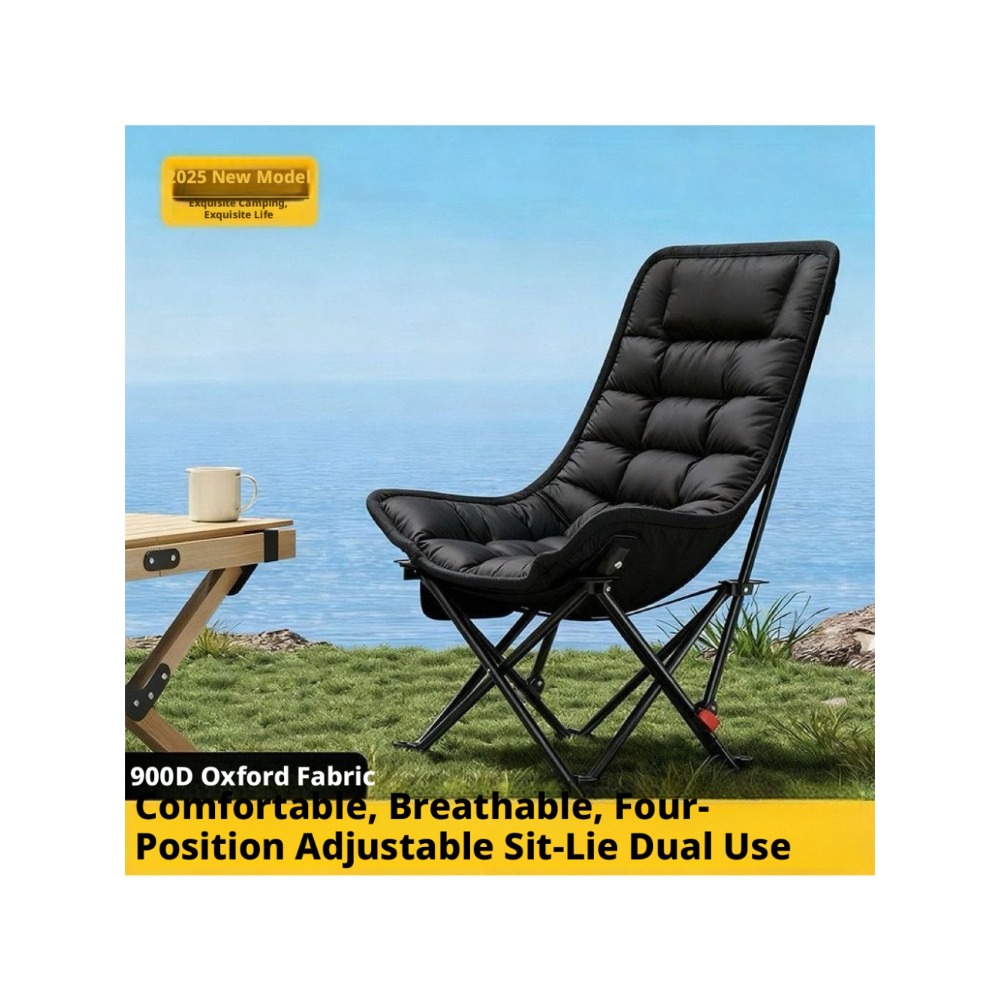 كرسي قمر قطني سميك قابل للطي و - مراجعة Outdoor Camping Loveseat وسعره