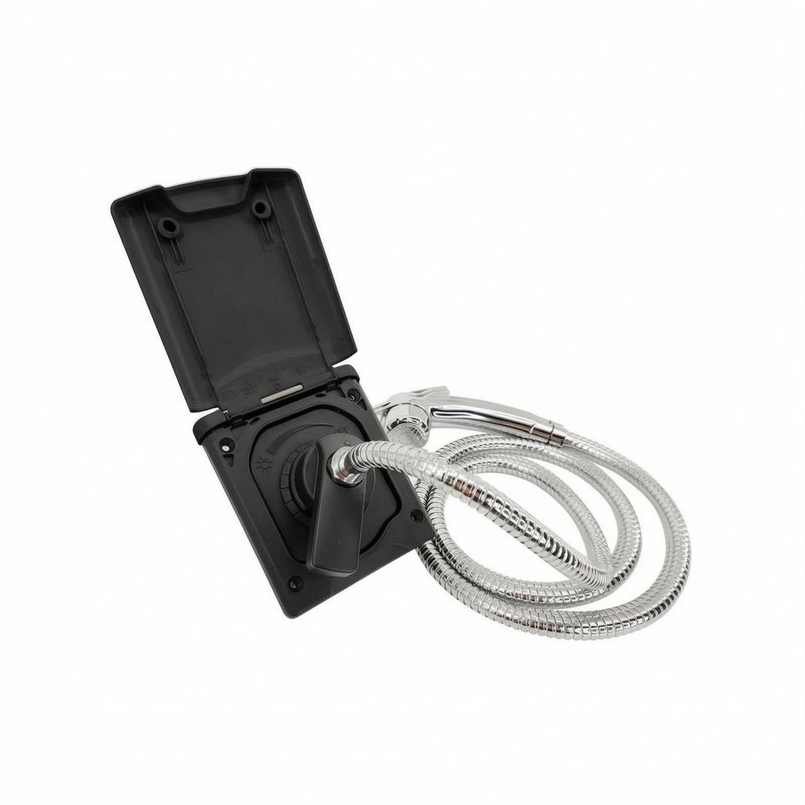 مجموعة رأس دش مثبتة على الحائط - مراجعة Portable Camping Shower وسعره