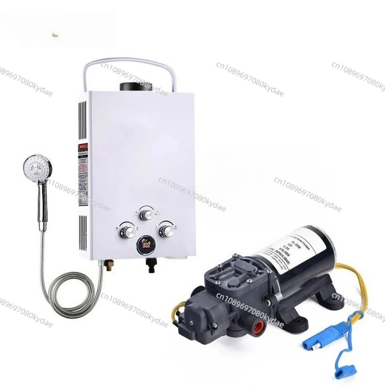 سخان مياه محمول يعمل بالغاز ال - مراجعة Outdoor Camping Hot Water Heater وسعره