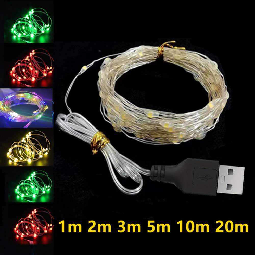 20 متر USB LED سلسلة أضواء الج - مراجعة Outdoor Camping Lights String وسعره