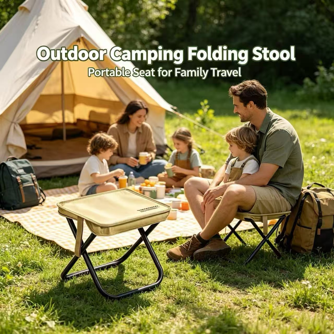 مقعد ماجزا المحمول القابل للطي - مراجعة Outdoor Camping Loveseat وسعره