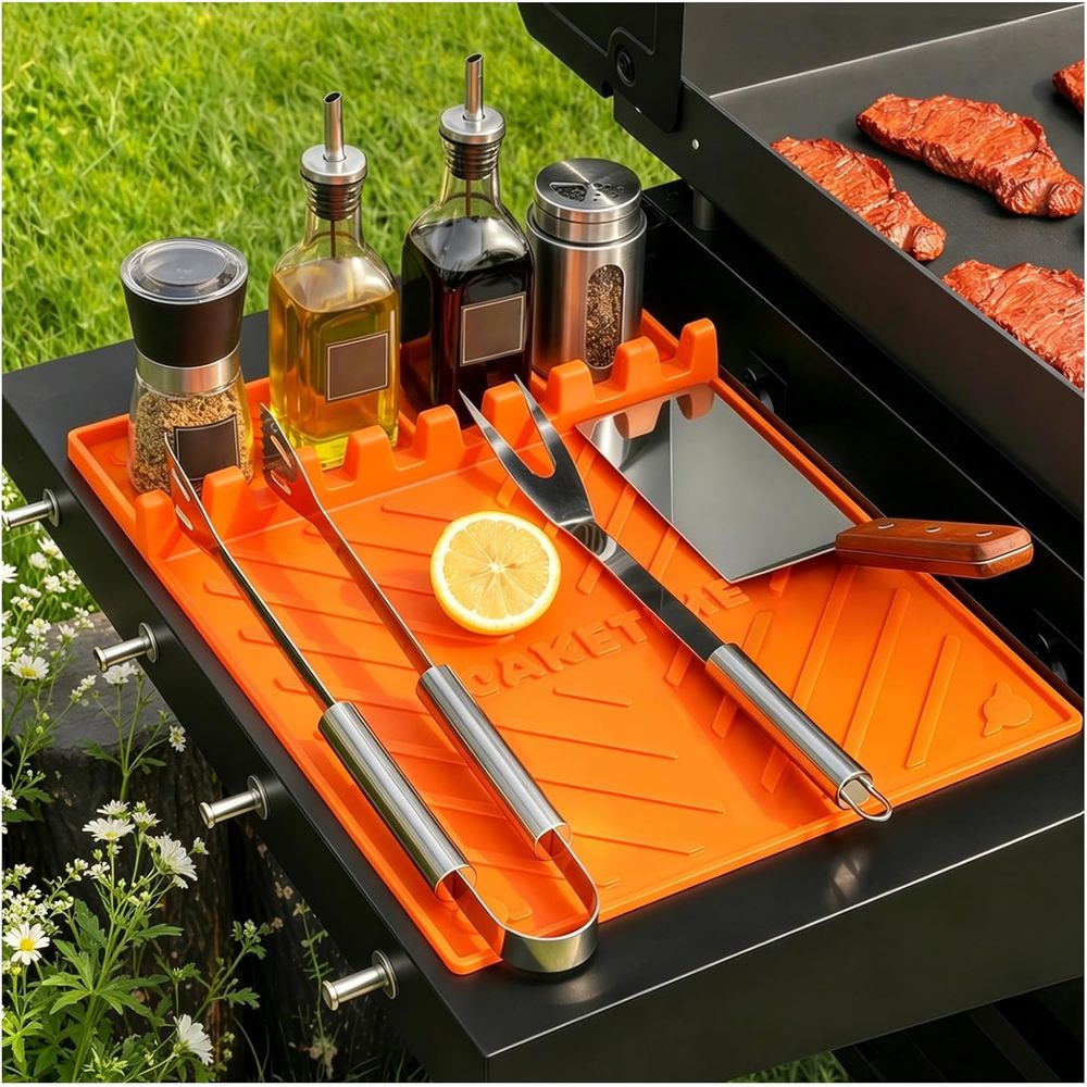 حصائر شواء سيليكون أو ملحقات ا - مراجعة Cooking Outdoor Camping وسعره