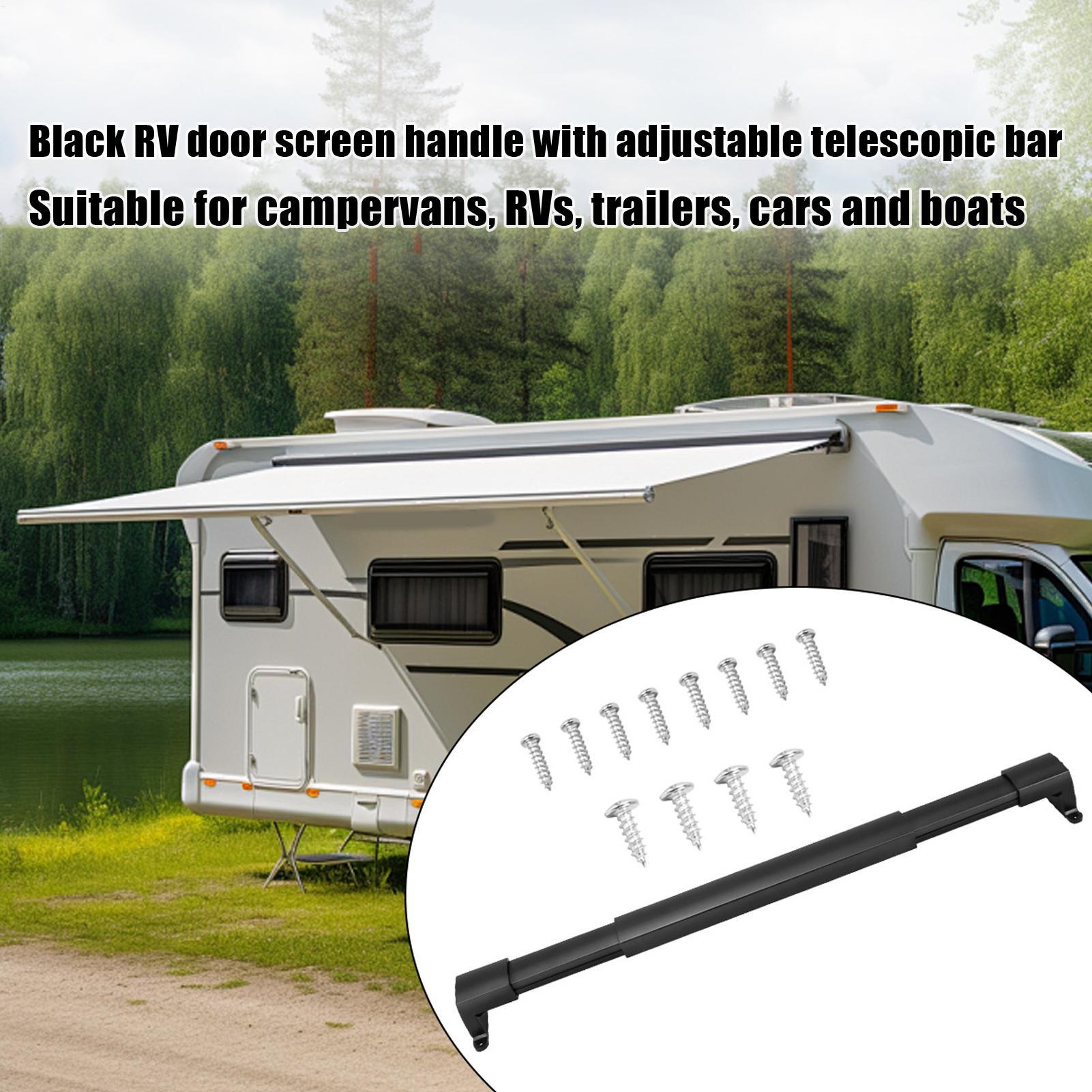 مقبض باب أسود للمركبات الترفيه - مراجعة Outdoor Camping Trailer وسعره