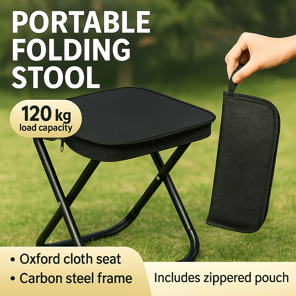 كرسي محمول قابل للطي خفيف الوز - مراجعة Outdoor Camping Loveseat وسعره