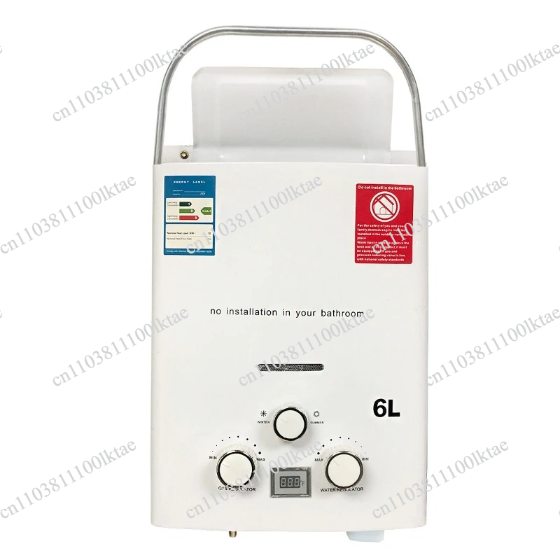 سخان مياه فوري جديد بدون خزان  - مراجعة Outdoor Camping Hot Water Heater وسعره